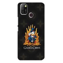 Чехли для Infinix Hot 10 Lite - Скрудж МакДак Louis Vuitton (PREMIUMPrint) – Король грошей