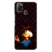 Чехлы для Infinix Hot 10 Lite - Скрудж МакДак Louis Vuitton (PREMIUMPrint) (Скрудж с бриллиантом)