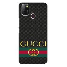 Чехлы ГУЧЧИ для Инфиникс Хот 10 Лайт (AlphaPrint) (Gucci оригинал)