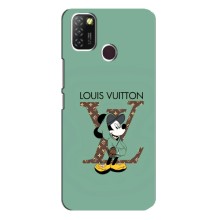 Чехлы Луи Витон для Infinix Hot 10 Lite (AlphaPrint - LOUIS VUITTON) (Микки Маус LV)