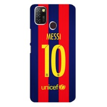 Чехлы Месси для Infinix Hot 10 Lite (AlphaPrint) (Messi Barca 10)