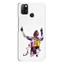 Чехлы Месси для Infinix Hot 10 Lite (AlphaPrint) (Messi Barca)