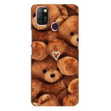 Чехлы Мишка Тедди для Инфиникс Хот 10 Лайт – Плюшевый медвеженок