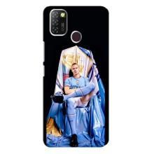 Чехлы с футболистом Ерлинг Холанд для Infinix Hot 10 Lite (AlphaPrint) – футболист Холанн