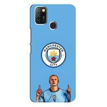 Чехлы с футболистом Ерлинг Холанд для Infinix Hot 10 Lite (AlphaPrint) – Холанд Манчестер Сити