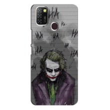 Чехлы с картинкой Джокера на Infinix Hot 10 Lite – Joker клоун