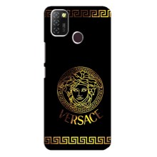 Чехлы VERSACE для Инфиникс Хот 10 Лайт (PREMIUMPrint) (Logo Versace)