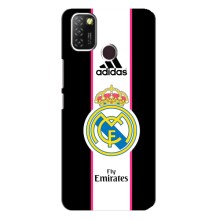 Чехол для Infinix Hot 10 Lite с принтом (Лого Real Madrid)