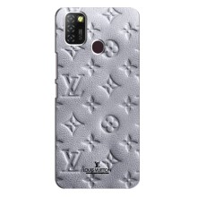 Текстурный Чехол Louis Vuitton для Инфиникс Хот 10 Лайт (Белый ЛВ)