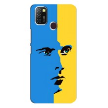 Украинские Чехлы для Infinix Hot 10 Lite с картинкой УПА (AlphaPrint) – Степан Бандера