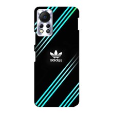 Чохли Адидас для Infinix Hot 11s (AlphaPrint) (Адідас з полосами)