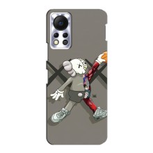 Чохли для Infinix Hot 11s - Bearbrick Louis Vuitton (PREMIUMPrint) (Беарбрік Джордан)