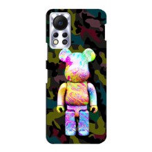 Чехлы для Infinix Hot 11s - Bearbrick Louis Vuitton (PREMIUMPrint) (Яркий Bearbrick)