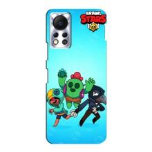 Чехлы Brawl Stars для Infinix Hot 11s (AlphaPrint)