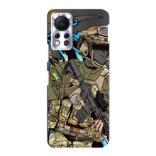Чехлы с картинкой ЗСУ для Infinix Hot 11s (AlphaPrint) (Воїн ЗСУ)
