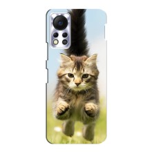 Чохли з Котиками для Infinix Hot 11s (VPrint) (Прижок кота)