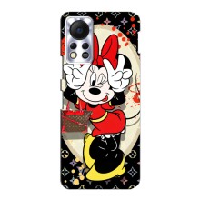 Чехол Disney Mouse Infinix Hot 11s (PREMIUMPrint) – Минни peace