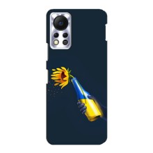 Чехол для Патриота Украины Infinix Hot 11s - (AlphaPrint) (Коктейль молотова)