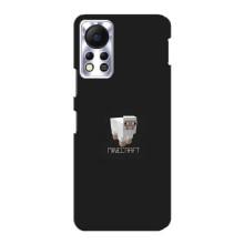 Чохол Майнкрафт на Infinix Hot 11s (AlphaPrint) Minecraft (Овечка Майнкрафт)