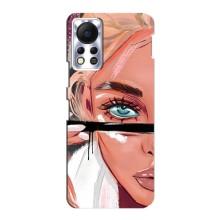 Чохол з друком для Infinix Hot 11s - (Мода) (AlphaPrint) (Макіяж)