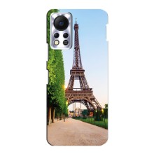 Чохол Ейфелева Вежа Infinix Hot 11s - (AlphaPrint) (Дорога до Парижу)