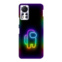 Чохли Амонг Ас для Infinix Hot 11s (AlphaPrint) (Яскравий скін)