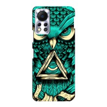 Чохол з пташками на Infinix Hot 11s (VPrint) (Сова з оком)