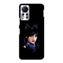 Чохли Венсдей на Infinix Hot 11s Уенсдей (AlphaPrint) (серйозна Венздей)