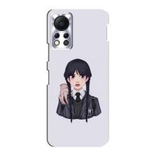 Чохли Венсдей на Infinix Hot 11s Уенсдей (AlphaPrint) (Венздей і Річ)
