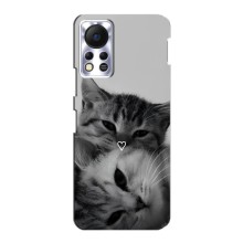 Чохол з малюнком кіт на Infinix Hot 11s (Пара котів)