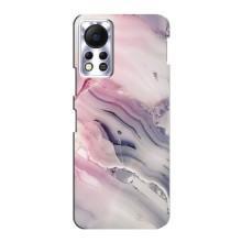 Мраморний чехол на Infinix Hot 11s (VPrint) (Пурпурний Мрамор)