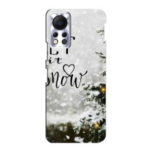 Новогодние, Праздничные Чехлы для Infinix Hot 11s - 2024 год – Let it snow