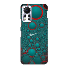 Силиконовый Чехол на Infinix Hot 11s с картинкой Nike – Найк зеленый