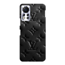 Текстурный Чехол Louis Vuitton для Инфиникс Хот 11с (Черный ЛВ)