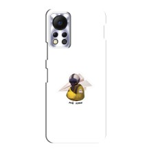Захисні чохли (Призрак Киева) для Infinix Hot 11s (AlphaPrint) (Мій Краш)