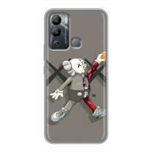Чохли для Infinix Hot 12 Play - Bearbrick Louis Vuitton (PREMIUMPrint) (Беарбрік Джордан)