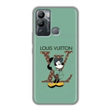 Чохли Луі Вітон для Infinix Hot 12 Play (AlphaPrint - LOUIS VUITTON) (Міккі Маус LV)