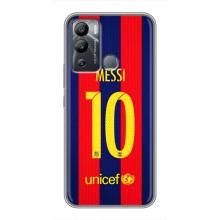 Чехлы Месси для Infinix Hot 12 Play (AlphaPrint) (Messi Barca 10)