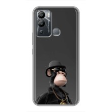 Чехлы с Обезьянами NFT для Infinix Hot 12 Play (AlphaPrint) (Обезьяна NFT)