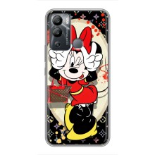 Чехол Disney Mouse Infinix Hot 12 Play (PREMIUMPrint) – Минни peace