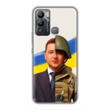 Чохол для Infinix Hot 12 Play (AlphaPrint - с принтом Зеленського)