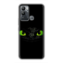 Чехол дракон Беззубик для Infinix Hot 12 Play – Глаза Беззубика