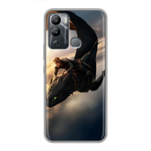 Чехол дракон Беззубик для Infinix Hot 12 Play – Полет Беззубика