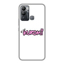 Чехол с персонажем Куроми на Infinix Hot 12 Play – Лого Куроми