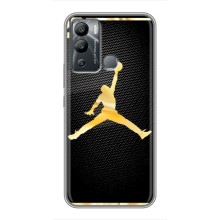 Силиконовый Чехол Nike Air Jordan на Инфиникс ХОТ 12 Плей (Джордан 23)