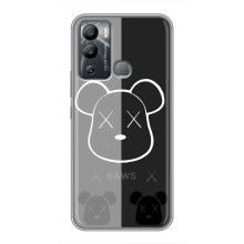 Чехлы для Infinix Hot 12i - Bearbrick Louis Vuitton (PREMIUMPrint) (БеарБрик глаза)