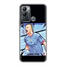 Чехлы с футболистом Ерлинг Холанд для Infinix Hot 12i (AlphaPrint) (гол Эрлинг Холланд)