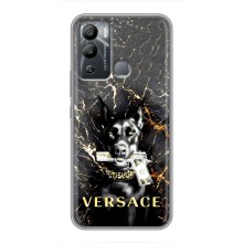 Чехлы VERSACE для Инфиникс ХОТ 12 ай (PREMIUMPrint) (AlphaPrint-ген.)