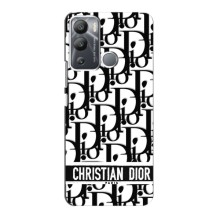 Чехол (Dior, Prada, YSL, Chanel) для Infinix Hot 12i – Christian Dior