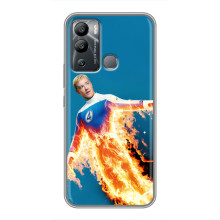Чохол з принтом Фантастична четвірка для Infinix Hot 12i – Людина-факел